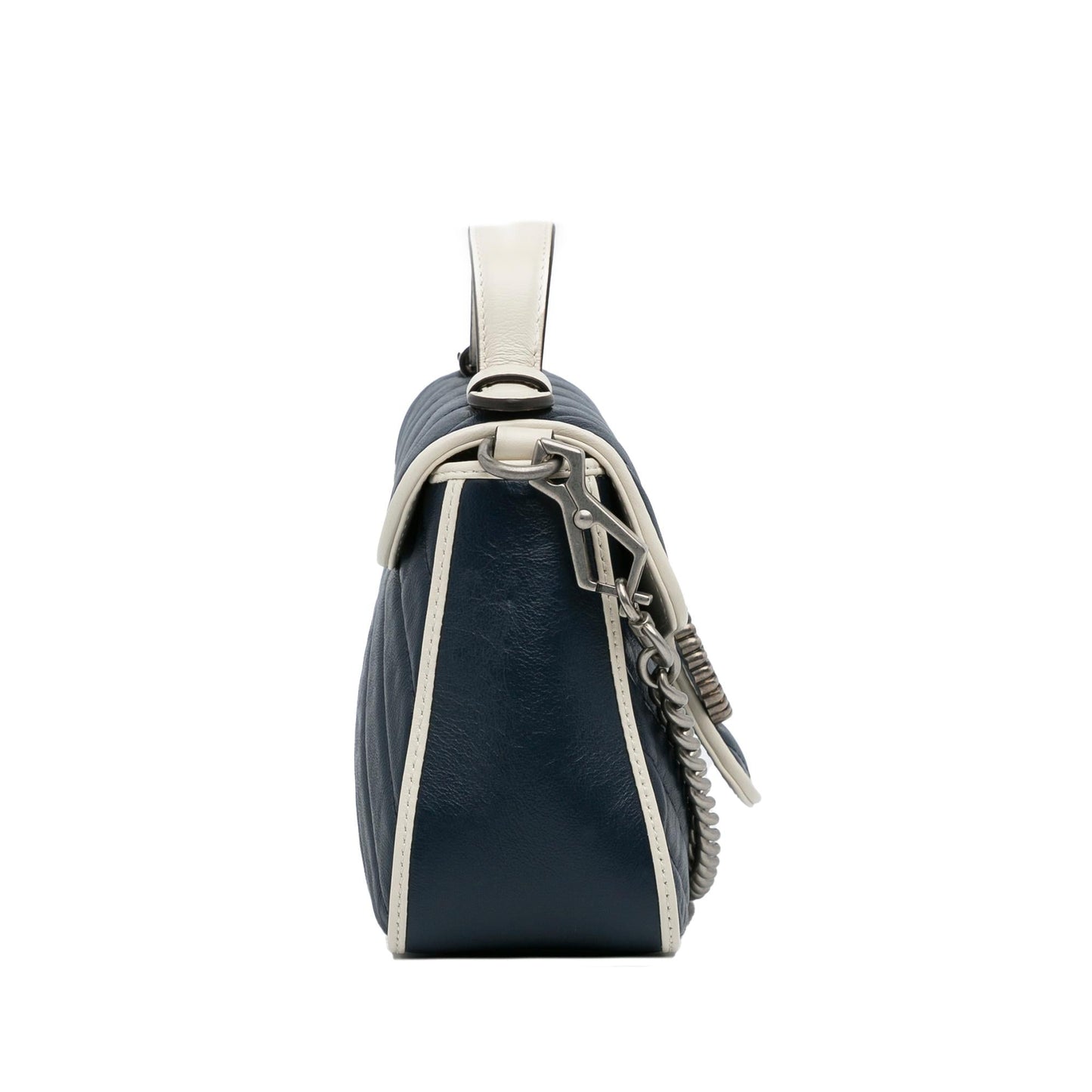Gucci Mini GG Marmont Torchon Top Handle Bag