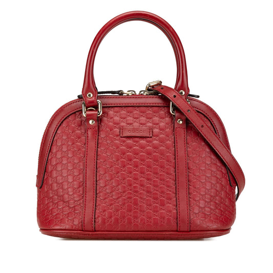 Gucci Mini Microguccissima Dome Satchel