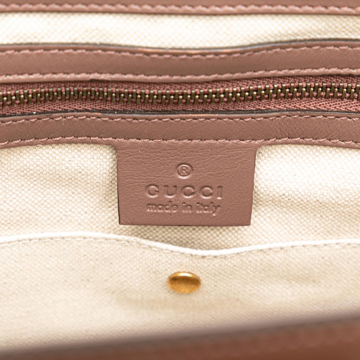 Gucci Patent Bright Bit Satchel