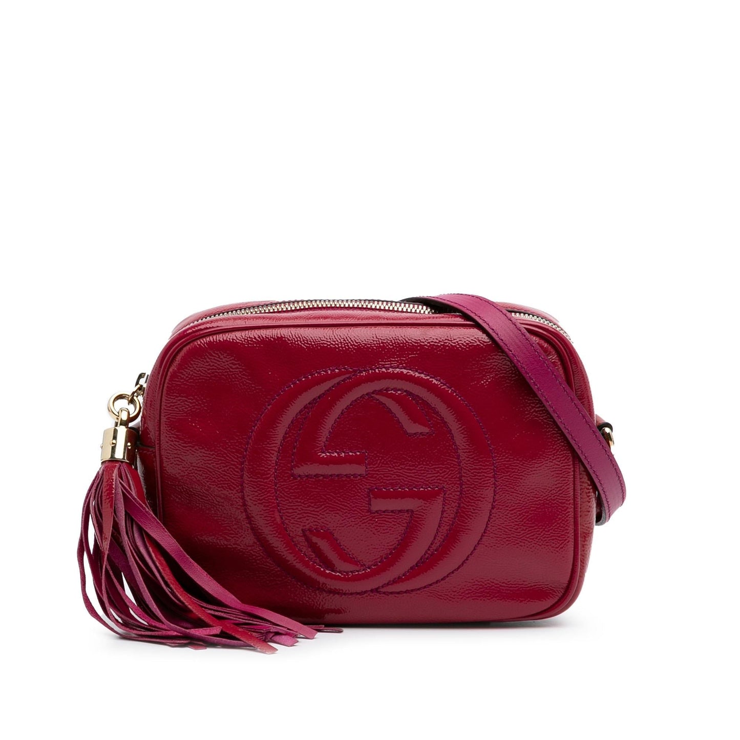 Gucci Patent Soho Disco Crossbody