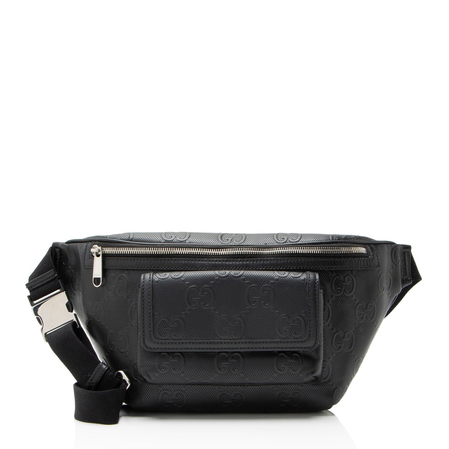 Gucci Perforated GG Embossed Pocket Belt Bag