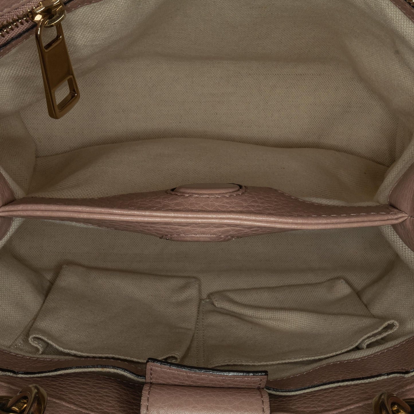 Gucci Small Calfskin Bamboo Shopper Satchel (SHG-4FXiMK)