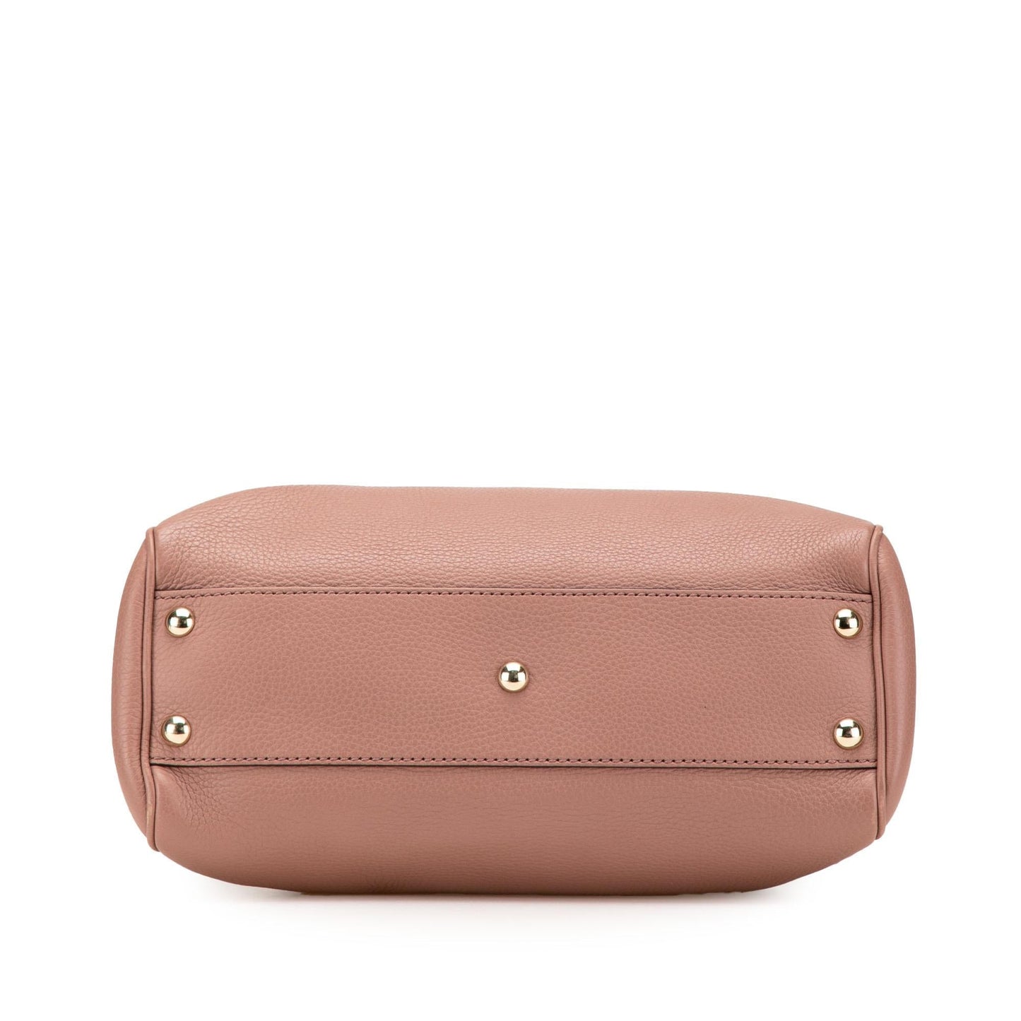 Gucci Small Calfskin Bamboo Shopper Satchel