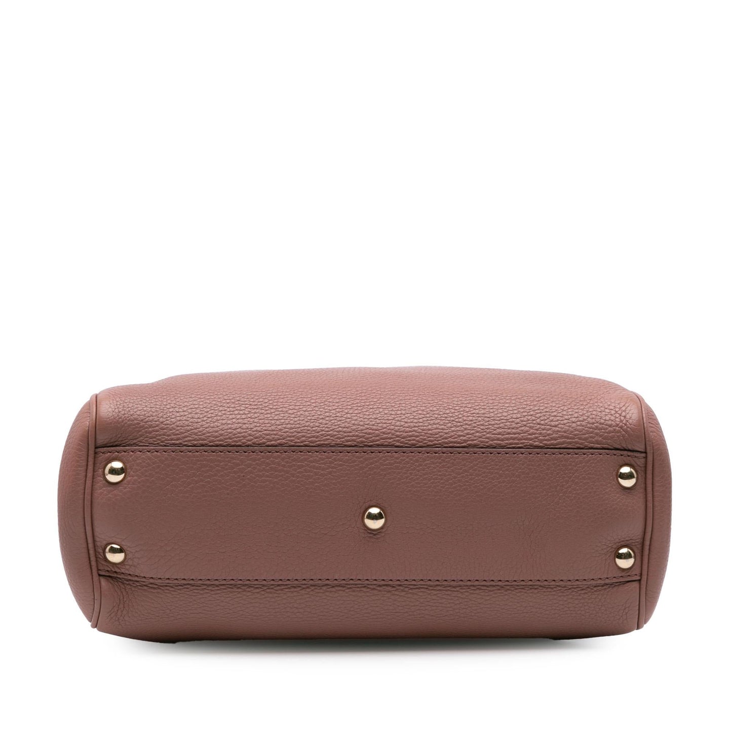 Gucci Small Calfskin Bamboo Shopper Satchel