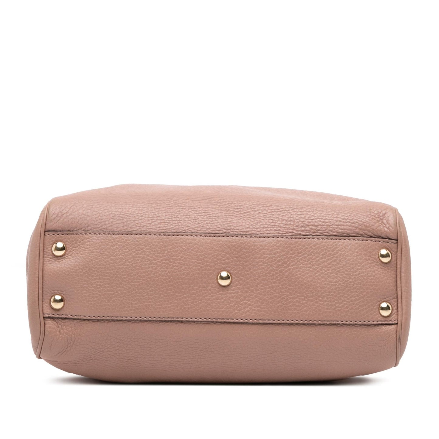 Gucci Small Calfskin Bamboo Shopper Satchel