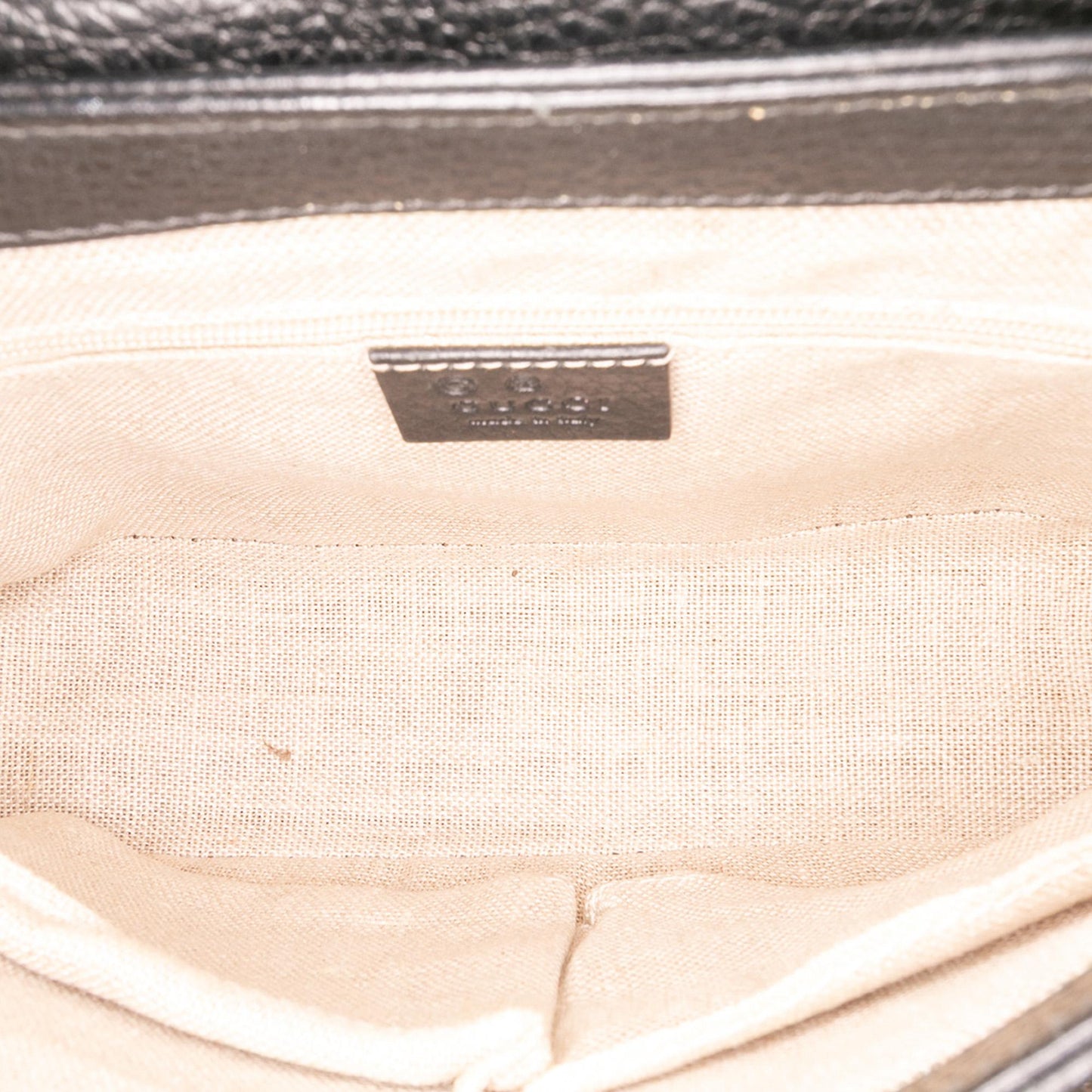 Gucci Small Dollar Calf Interlocking G Satchel