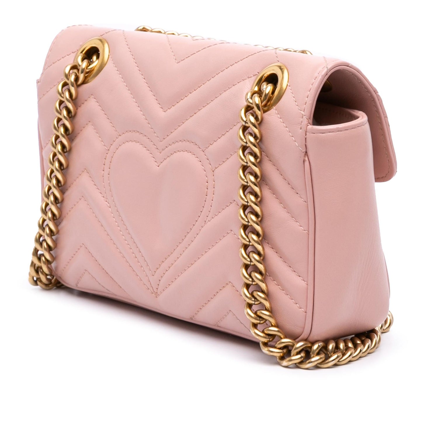 Gucci Small GG Marmont Matelasse Leather Shoulder Bag