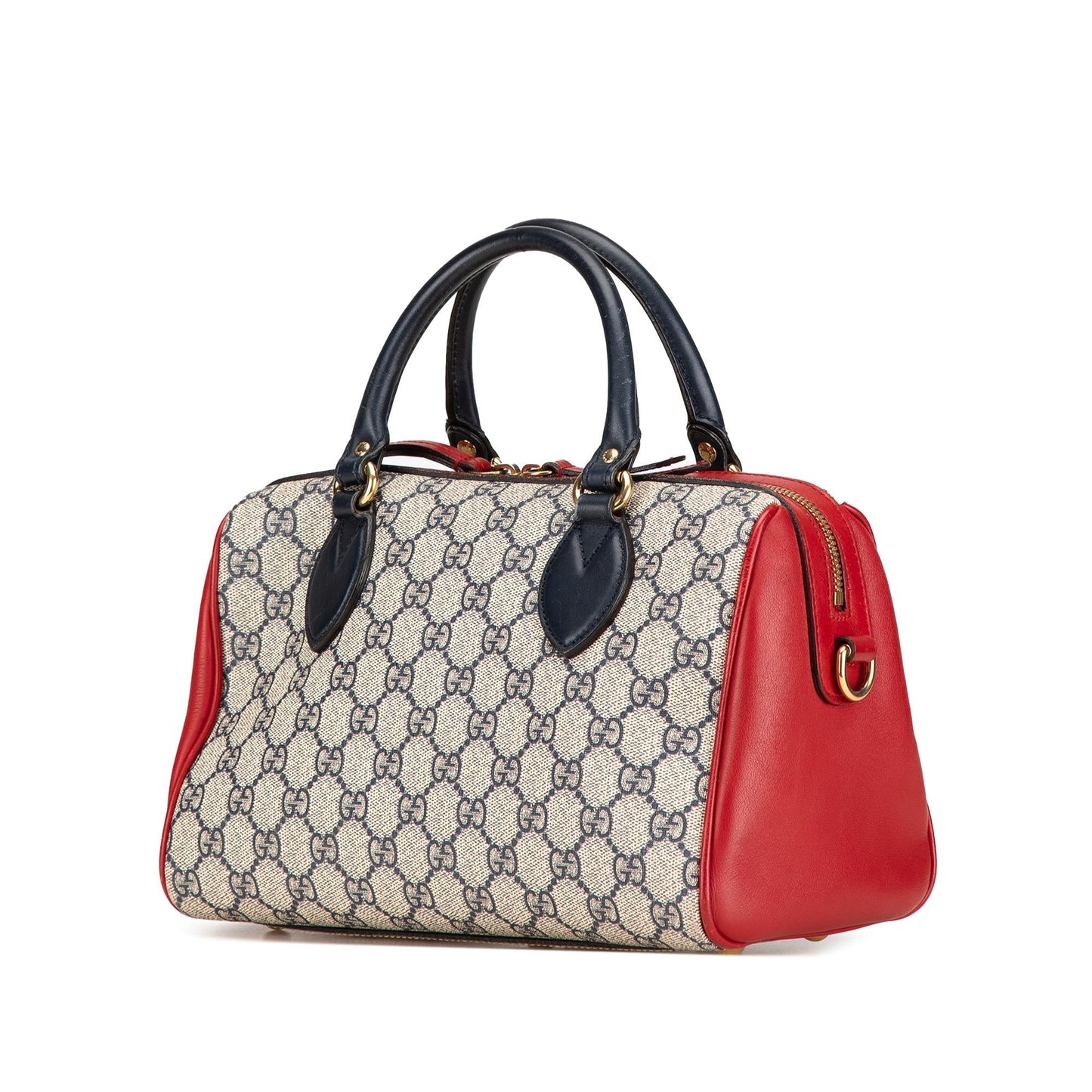 Gucci Small GG Supreme Boston Satchel