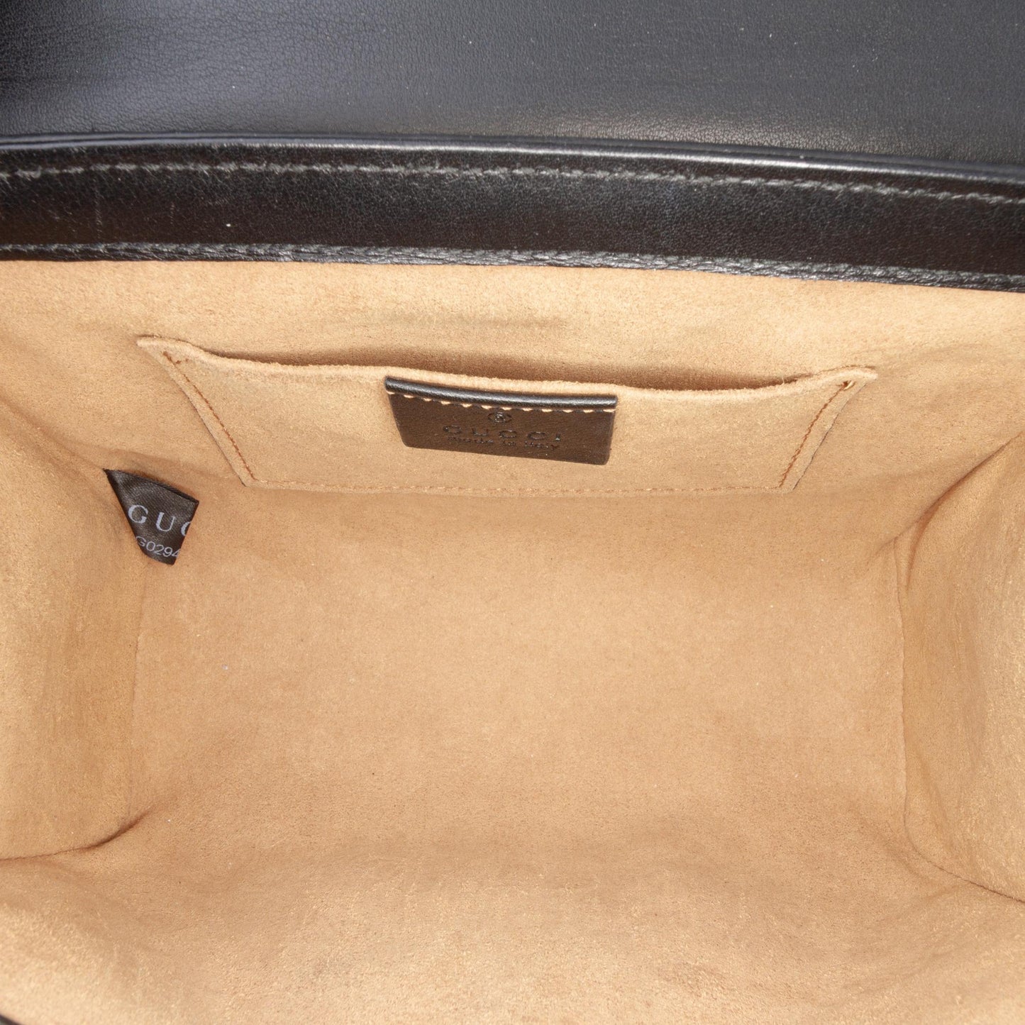 Gucci Small GG Supreme Padlock Crossbody