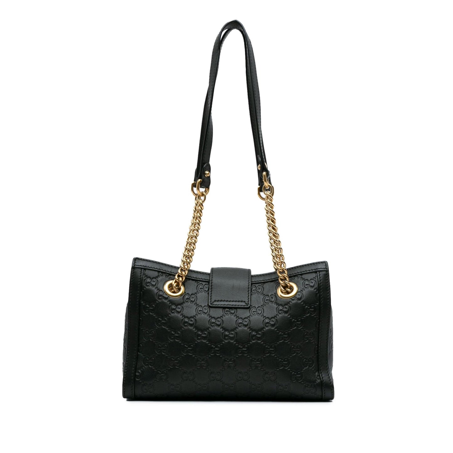 Gucci Small Guccissima Padlock Tote (SHG-xLAbOa)