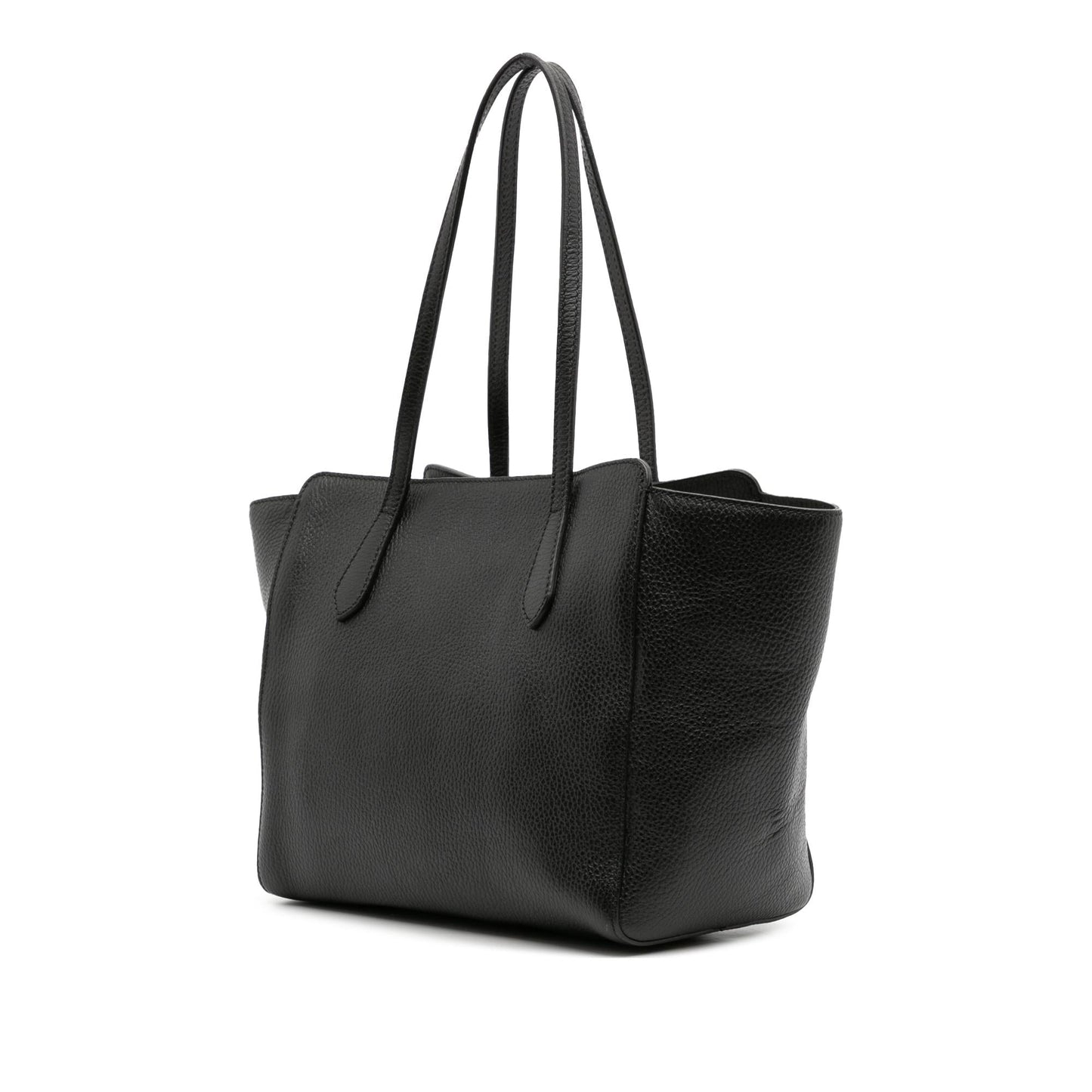 Gucci Small Leather Swing Tote