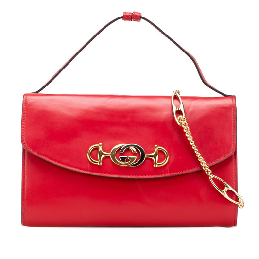 Gucci Small Leather Zumi Satchel