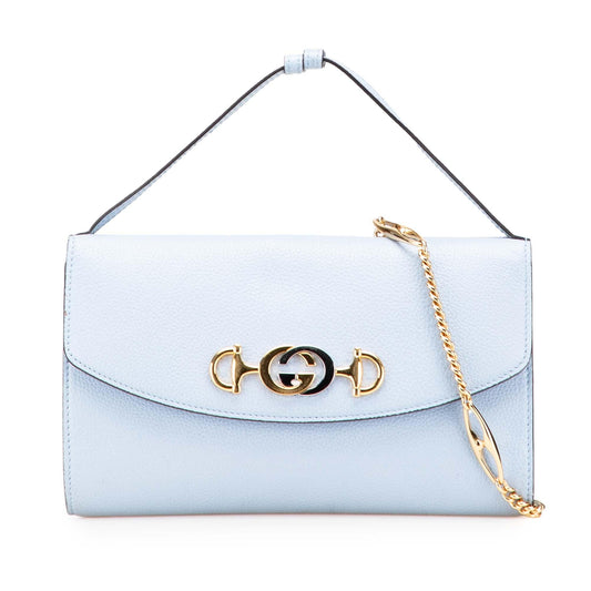 Gucci Small Leather Zumi Satchel