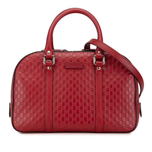Gucci Small Microguccissima Satchel