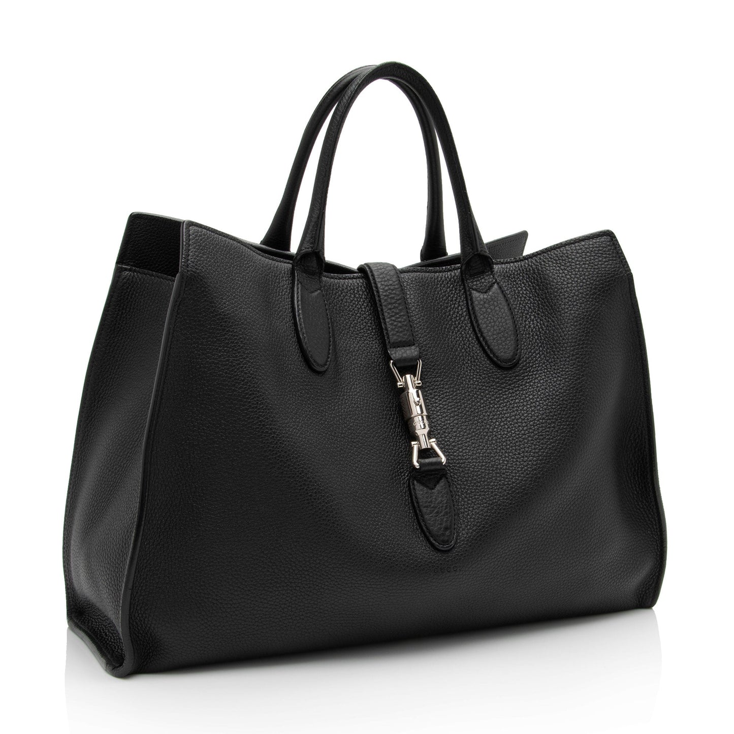 Gucci Soft Pebbled Leather Jackie Medium Tote - FINAL (SHF-8Qshpx)