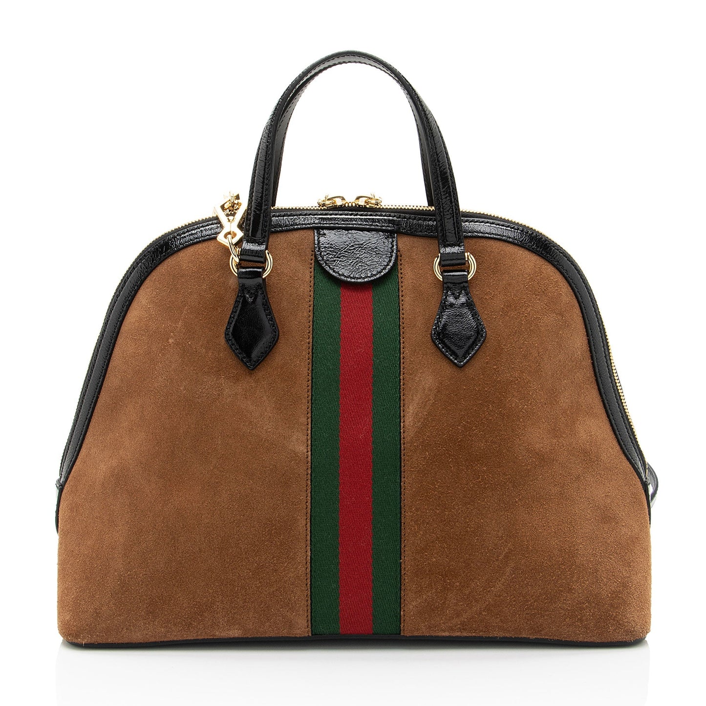 Gucci Suede Ophidia Dome Medium Satchel (SHF-SwVXHC)