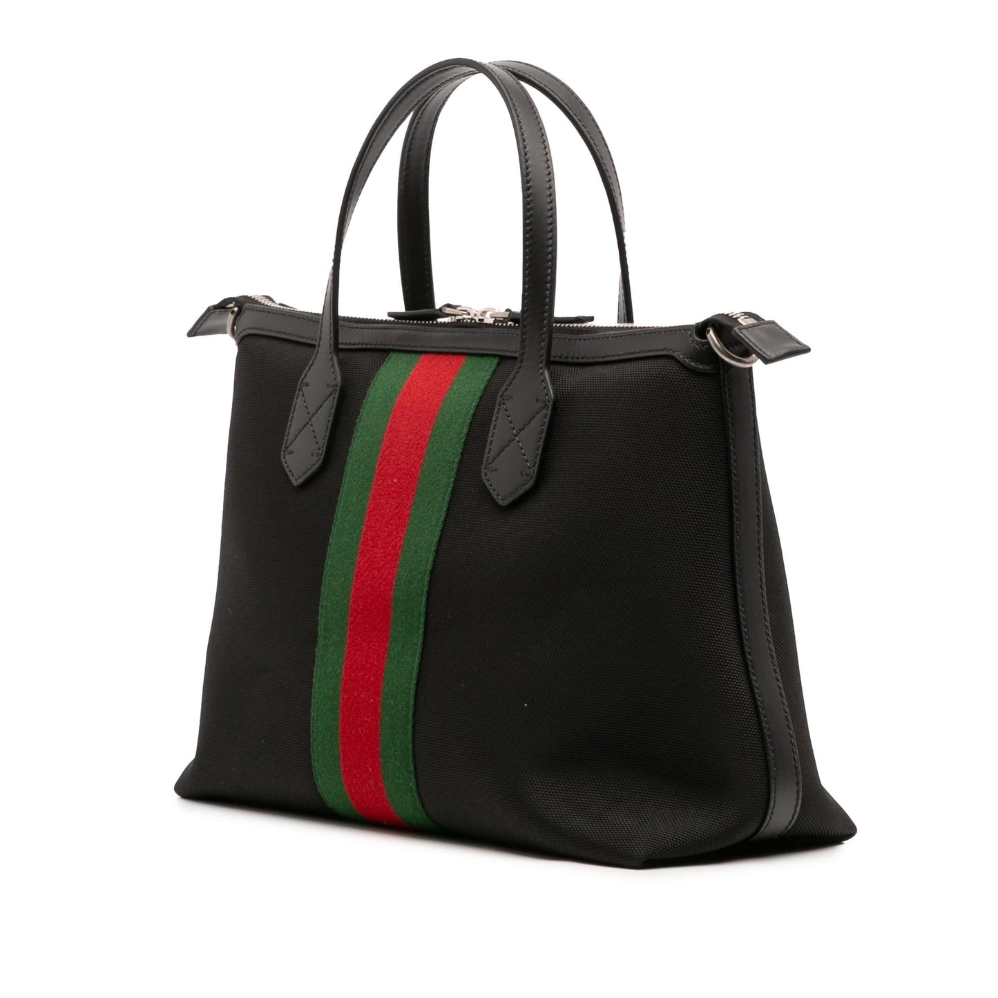 Gucci Techno Canvas Web Satchel