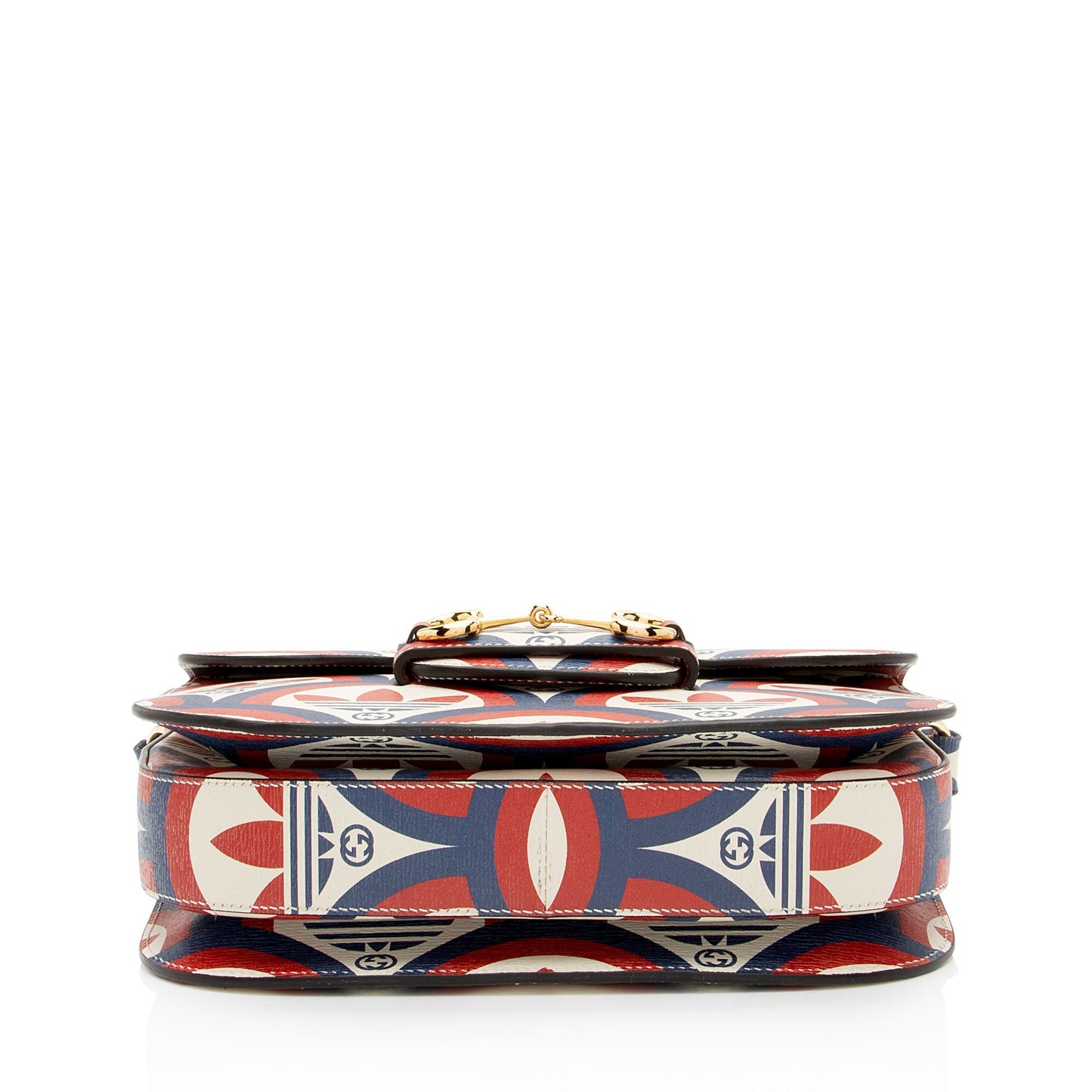 Gucci x Adidas Calfskin Interlocking G Horsebit 1955 Medium Shoulder Bag