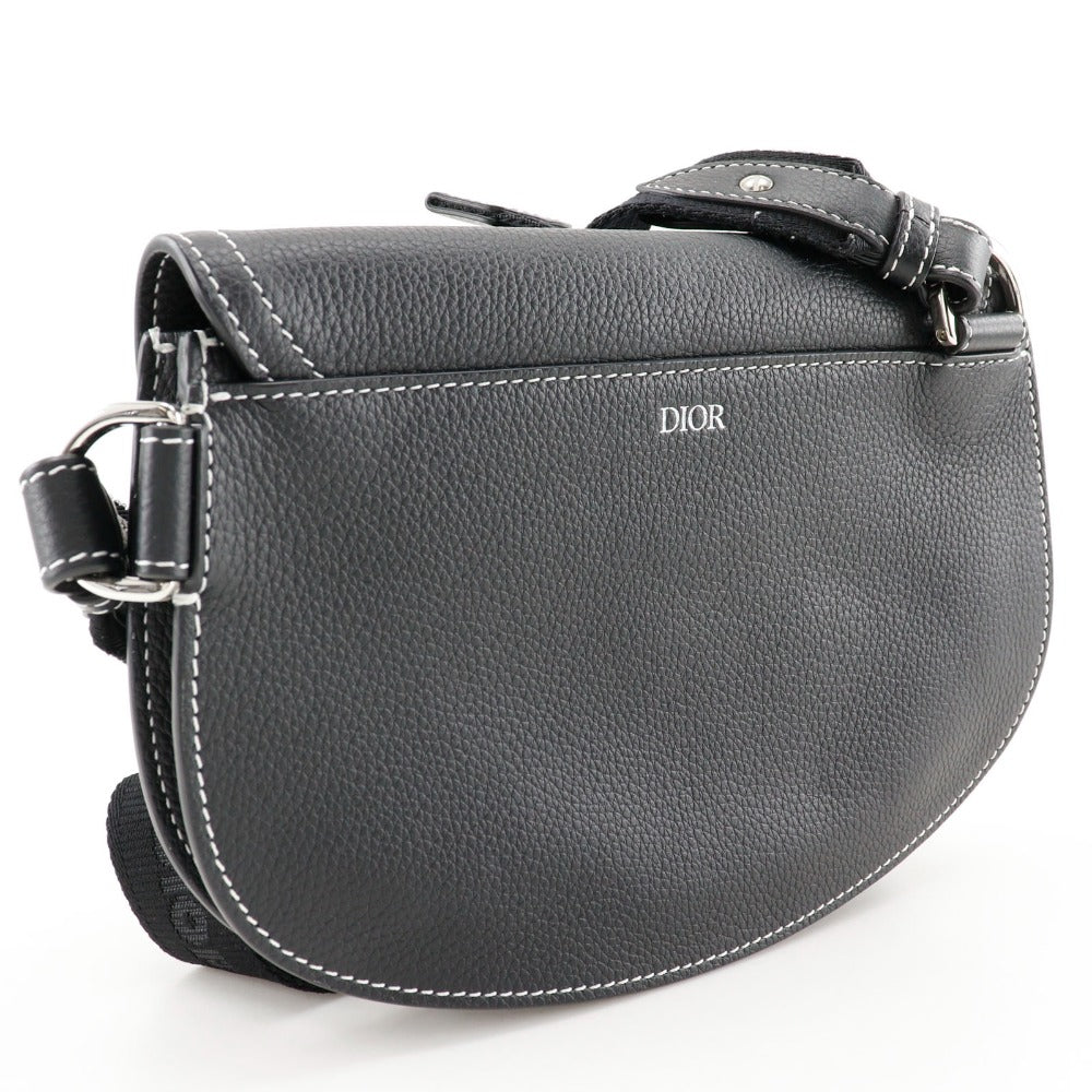 Dior Sling bag Calfskin black saddle mens