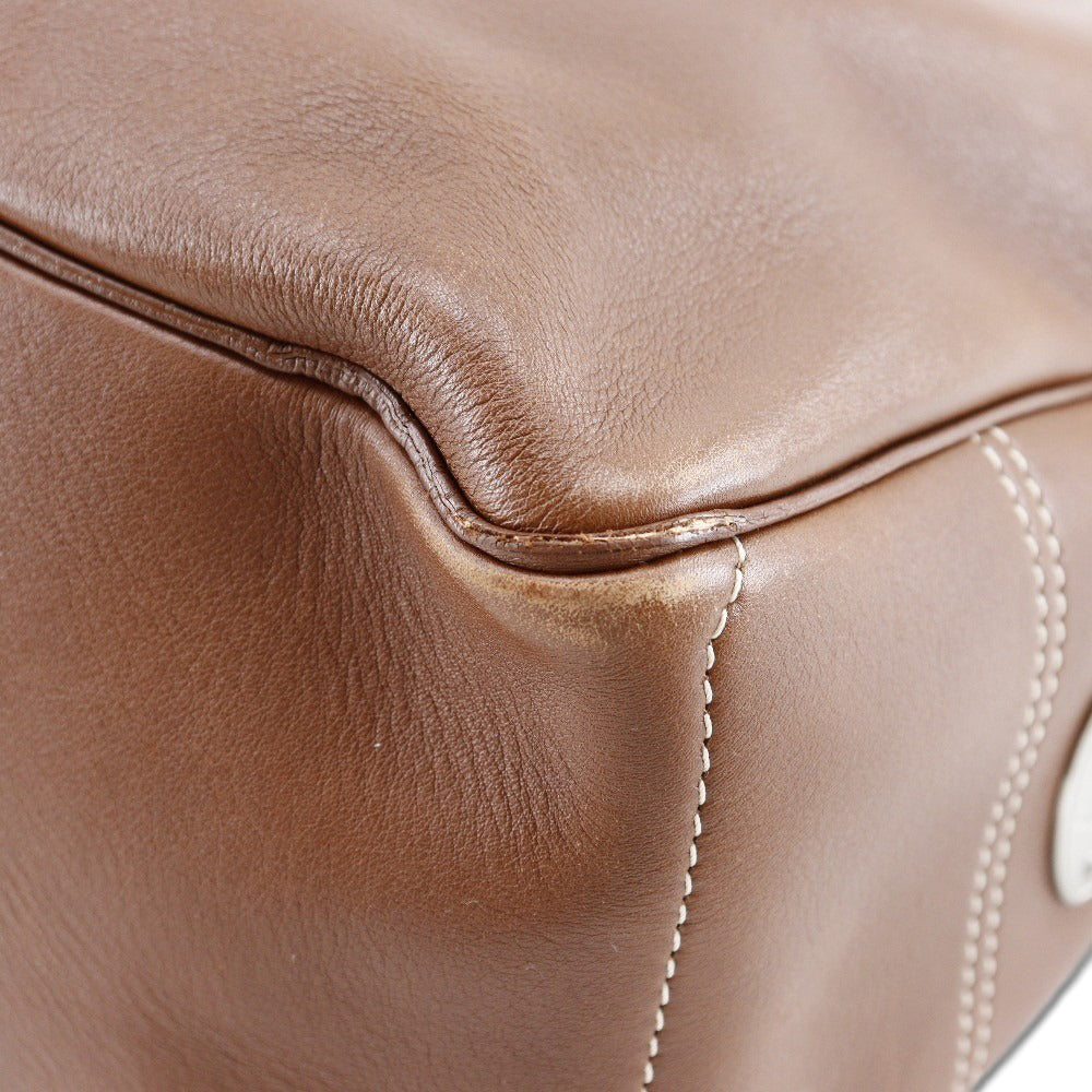 CELINE Handbag Calfskin Brown Boogie bag Women