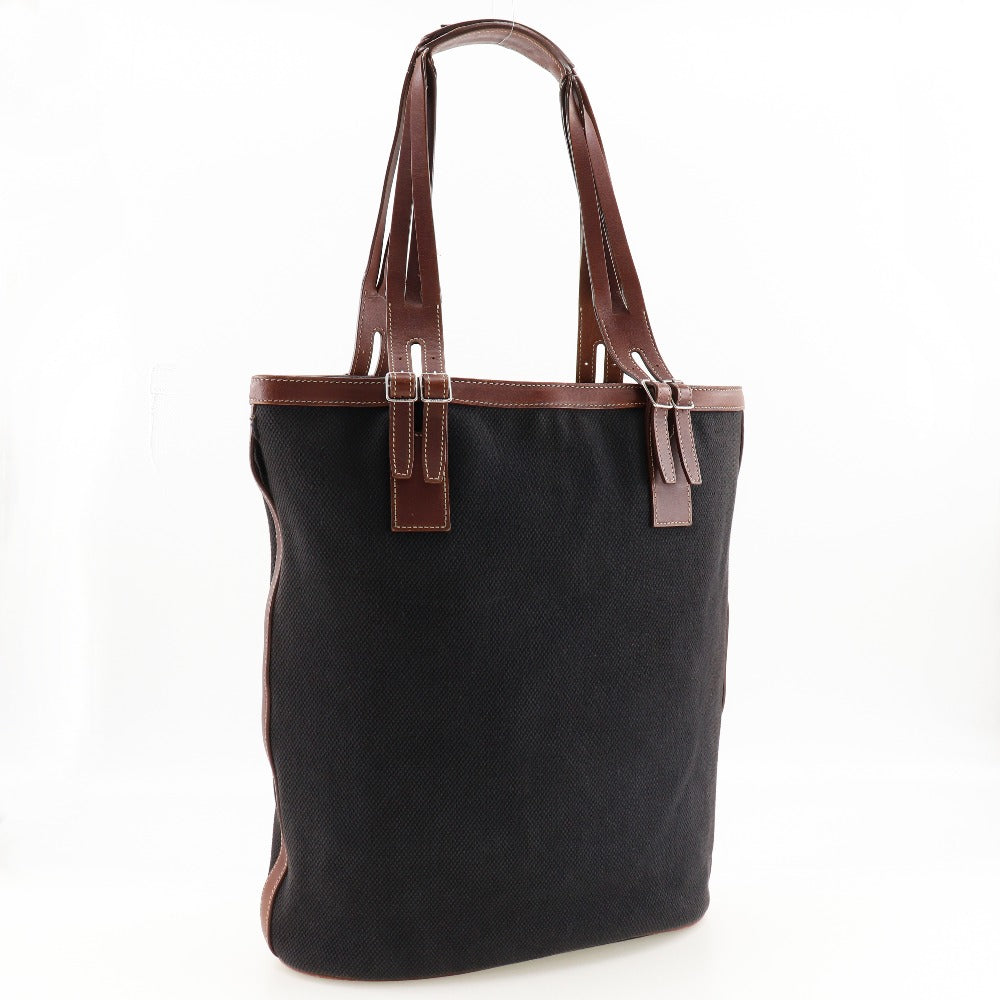 CELINE Tote Bag canvas black logo Women