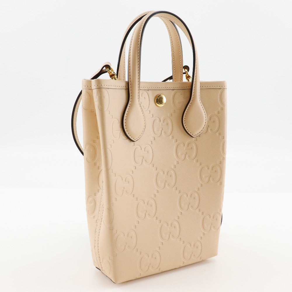 Gucci Super Mini Bag Leather 2way Bag