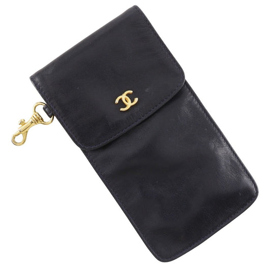 Chanel Coco Mark Lambskin Pouch Bag - Rovelle Bags