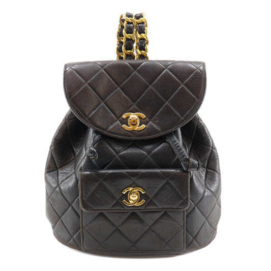 Chanel Matelasse Lambskin Backpack Backpack - Rovelle Bags