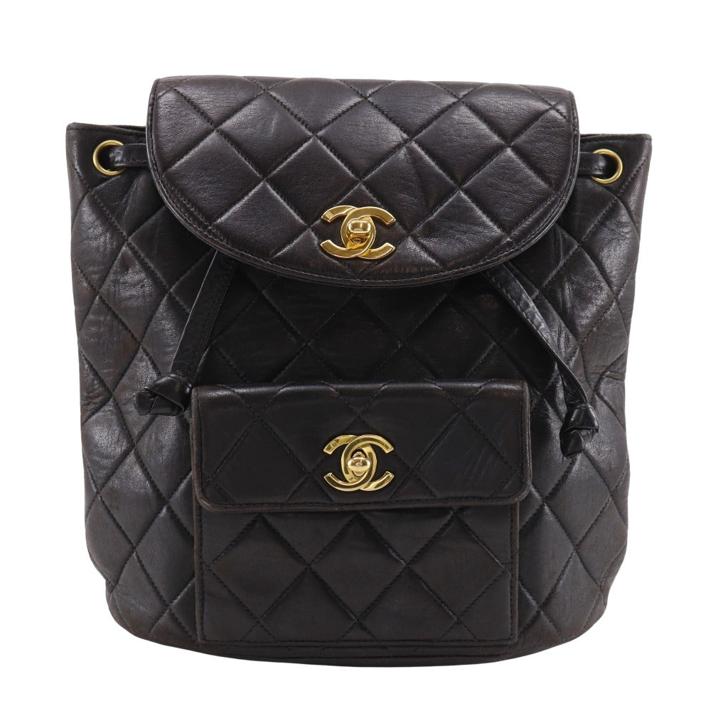 Chanel Matelasse Lambskin Backpack Backpack - Rovelle Bags
