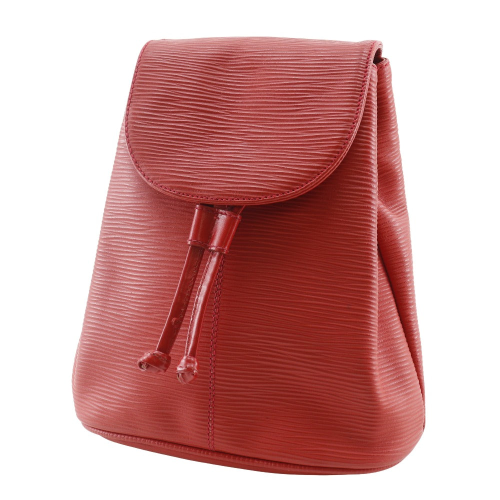 FENDI Backpack Calfskin Red Mini Backpack