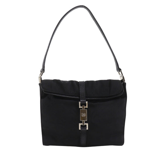Gucci Jackie Nylon Canvas Shoulder Bag