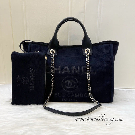 Chanel Medium Deauville Shopping Tote in Tote Bag - Rovelle Bags