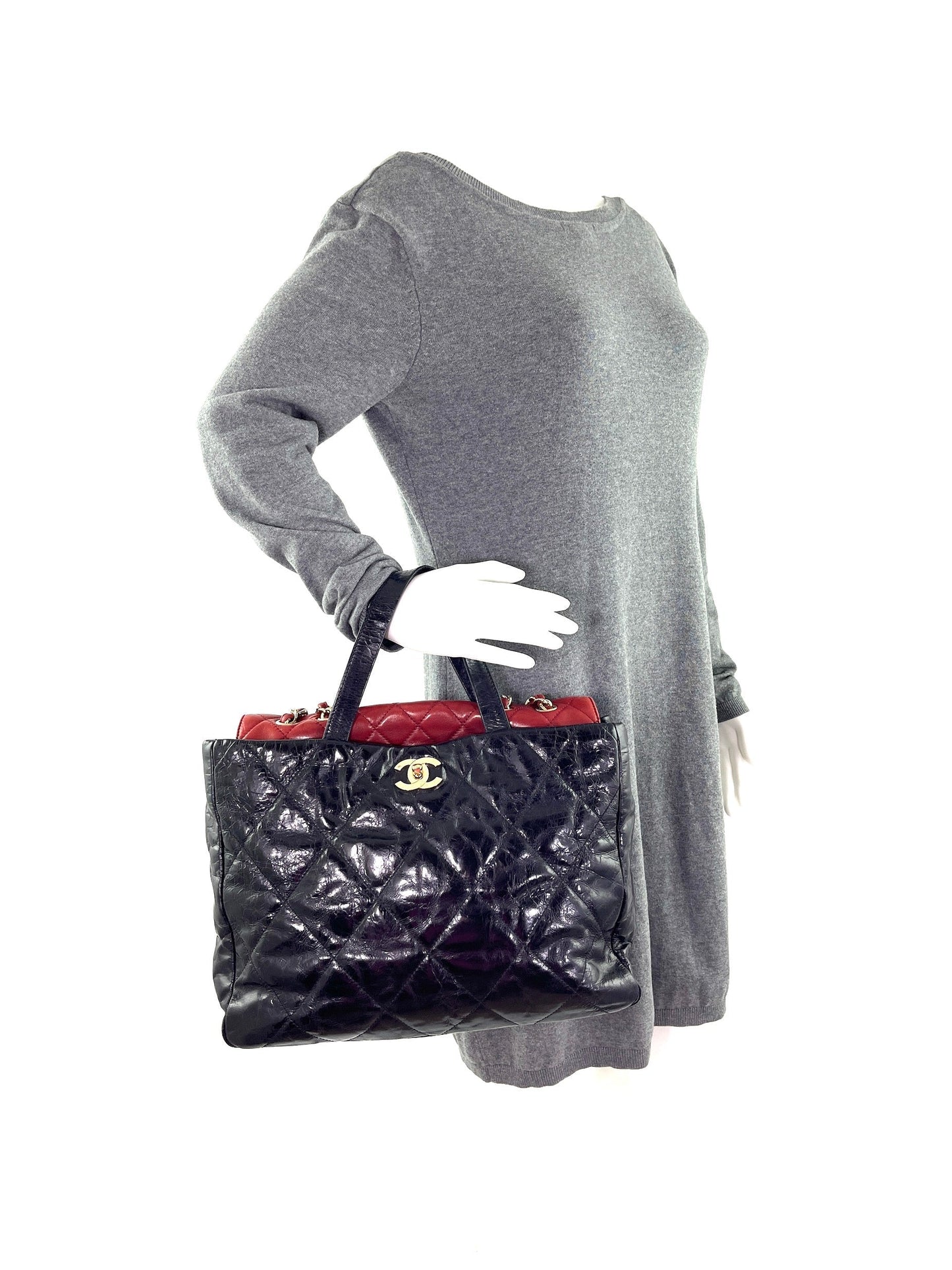 Chanel Black Portobello Quilted Tote Tote Bag - Rovelle Bags