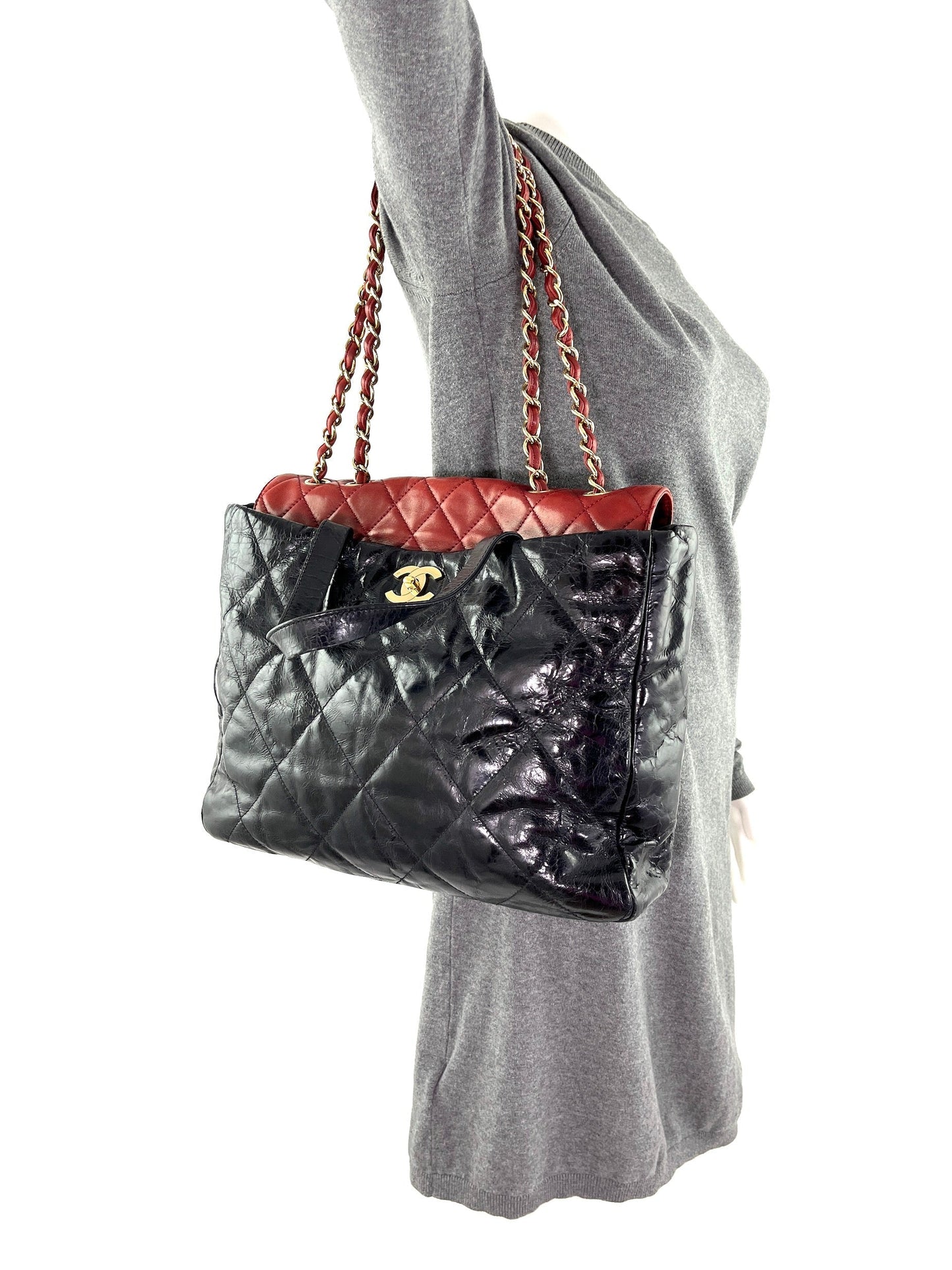 Chanel Black Portobello Quilted Tote Tote Bag - Rovelle Bags