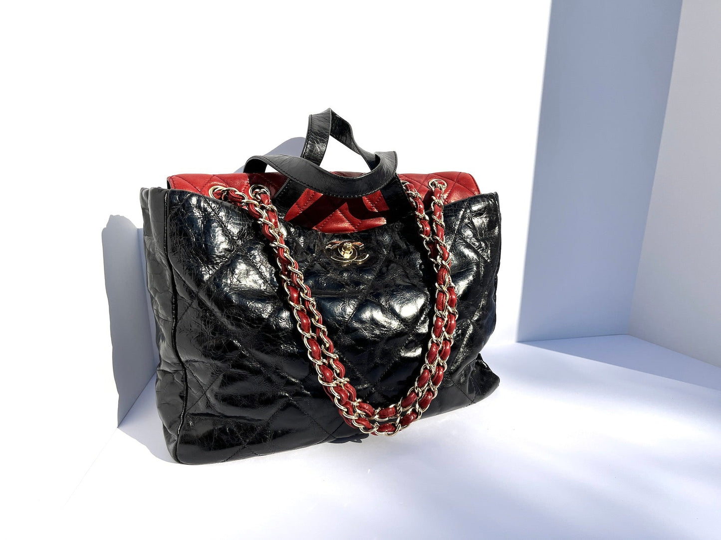 Chanel Black Portobello Quilted Tote Tote Bag - Rovelle Bags