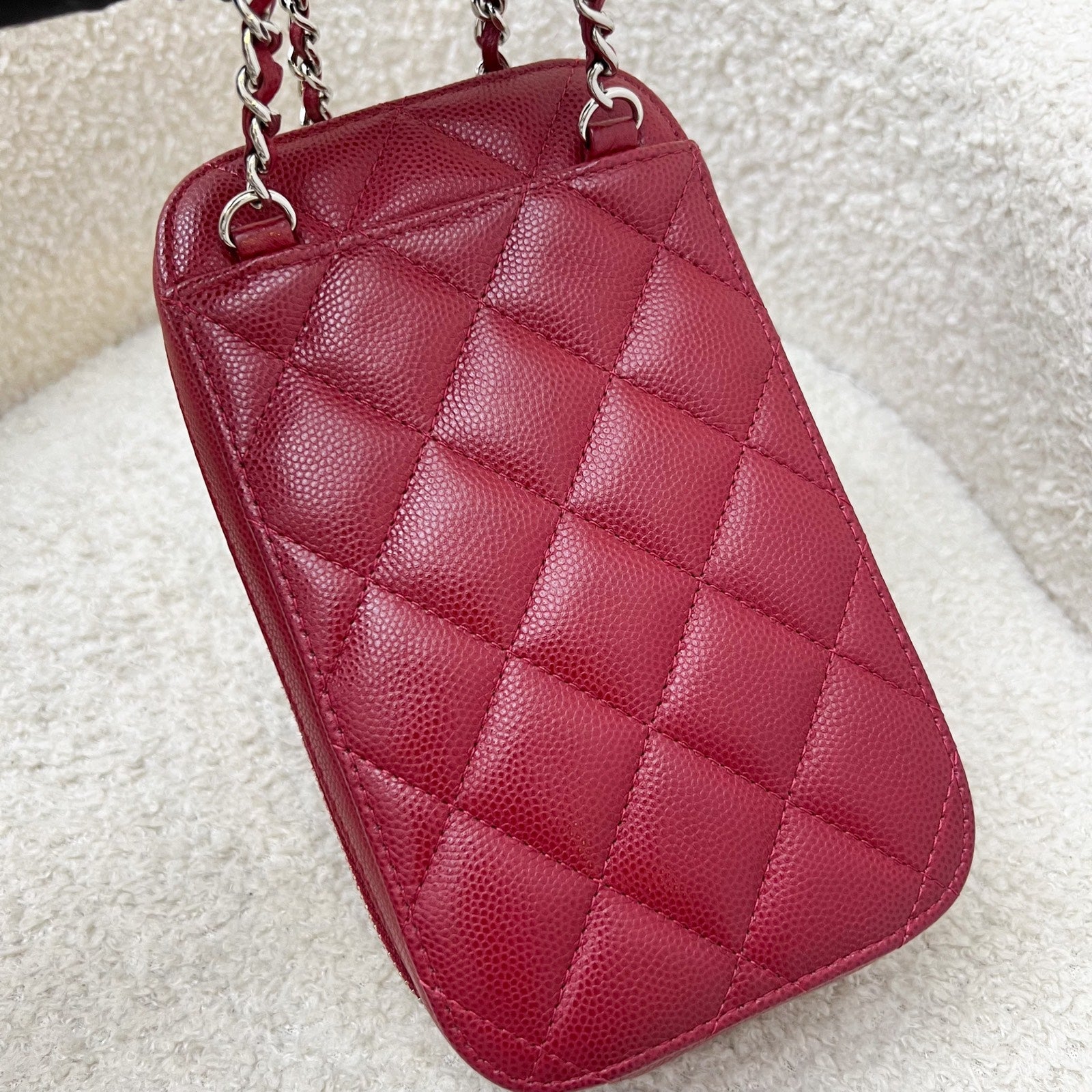 Chanel Vertical Phone Holder / Clutch Clutch Bag - Rovelle Bags