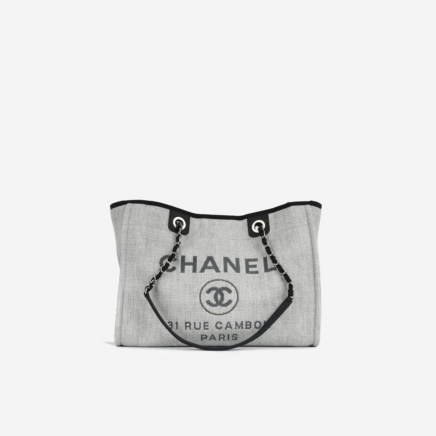 Chanel Cambon Caviar Black Tote Bag