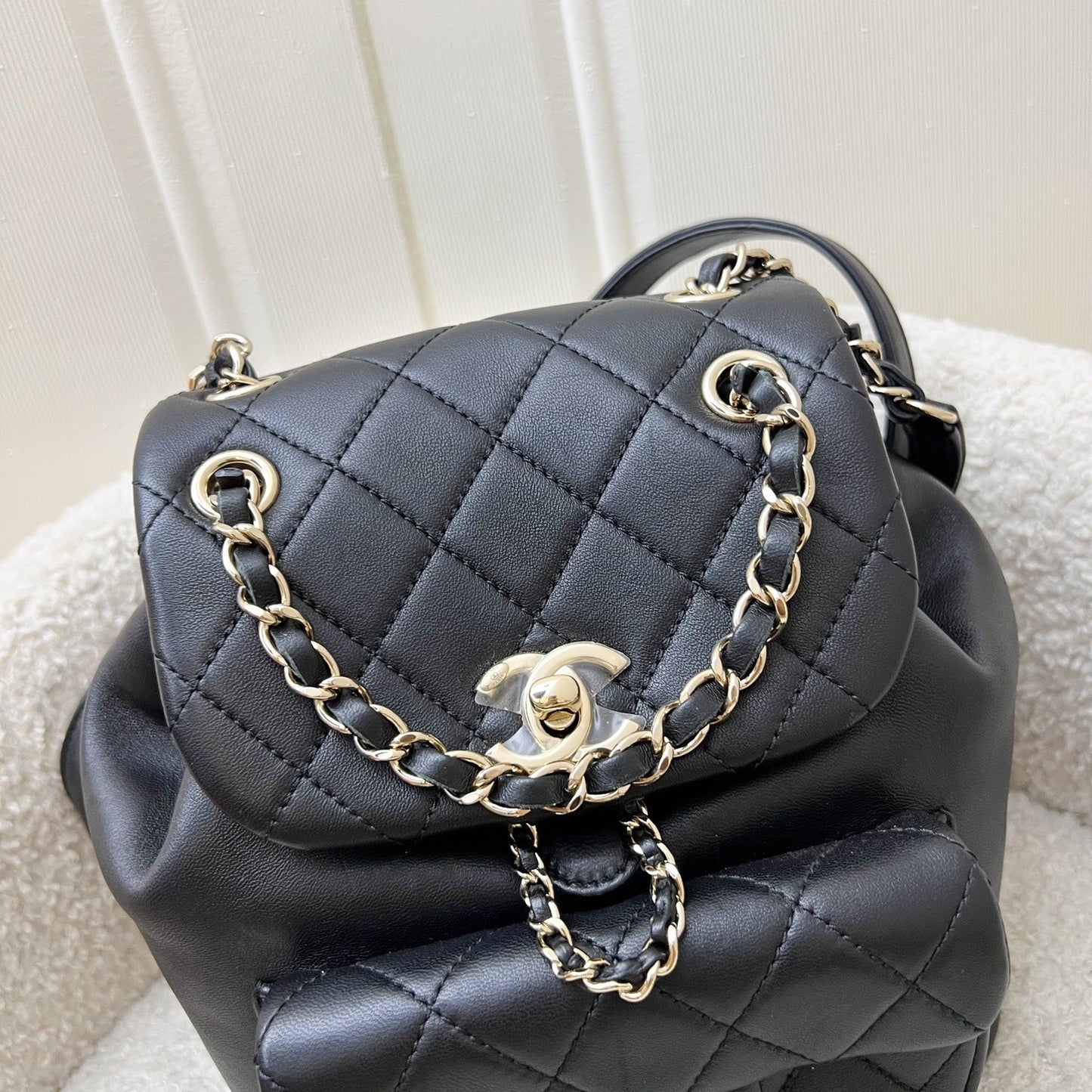 Chanel Duma Mini Backpack in Black Backpack - Rovelle Bags