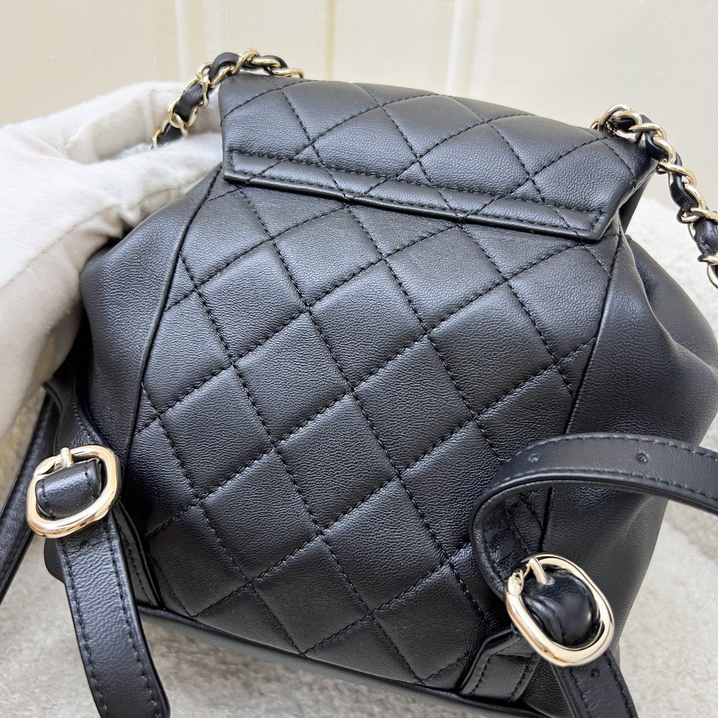 Chanel Duma Mini Backpack in Black Backpack - Rovelle Bags