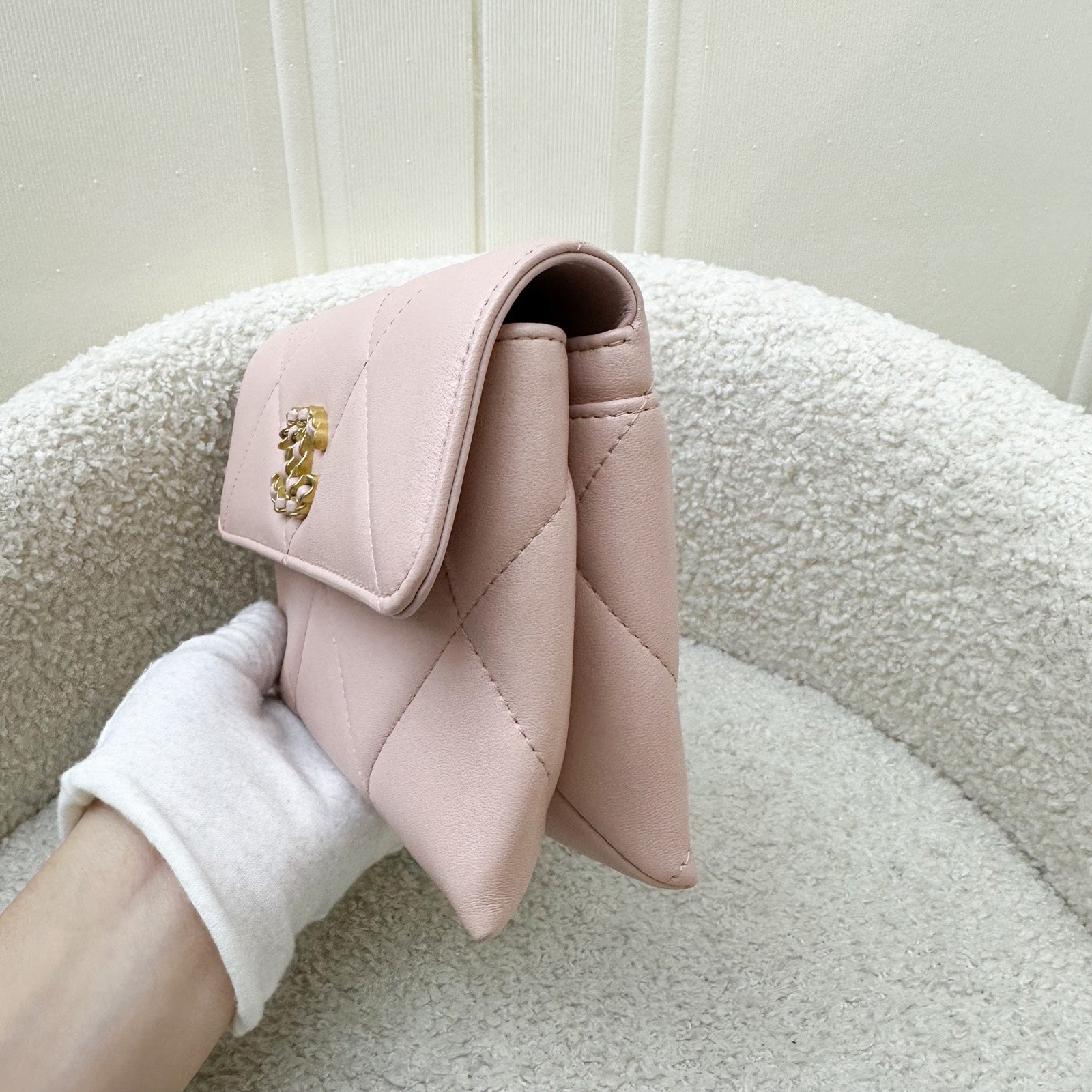Chanel 19 Wristlet / Clutch in Clutch Bag - Rovelle Bags