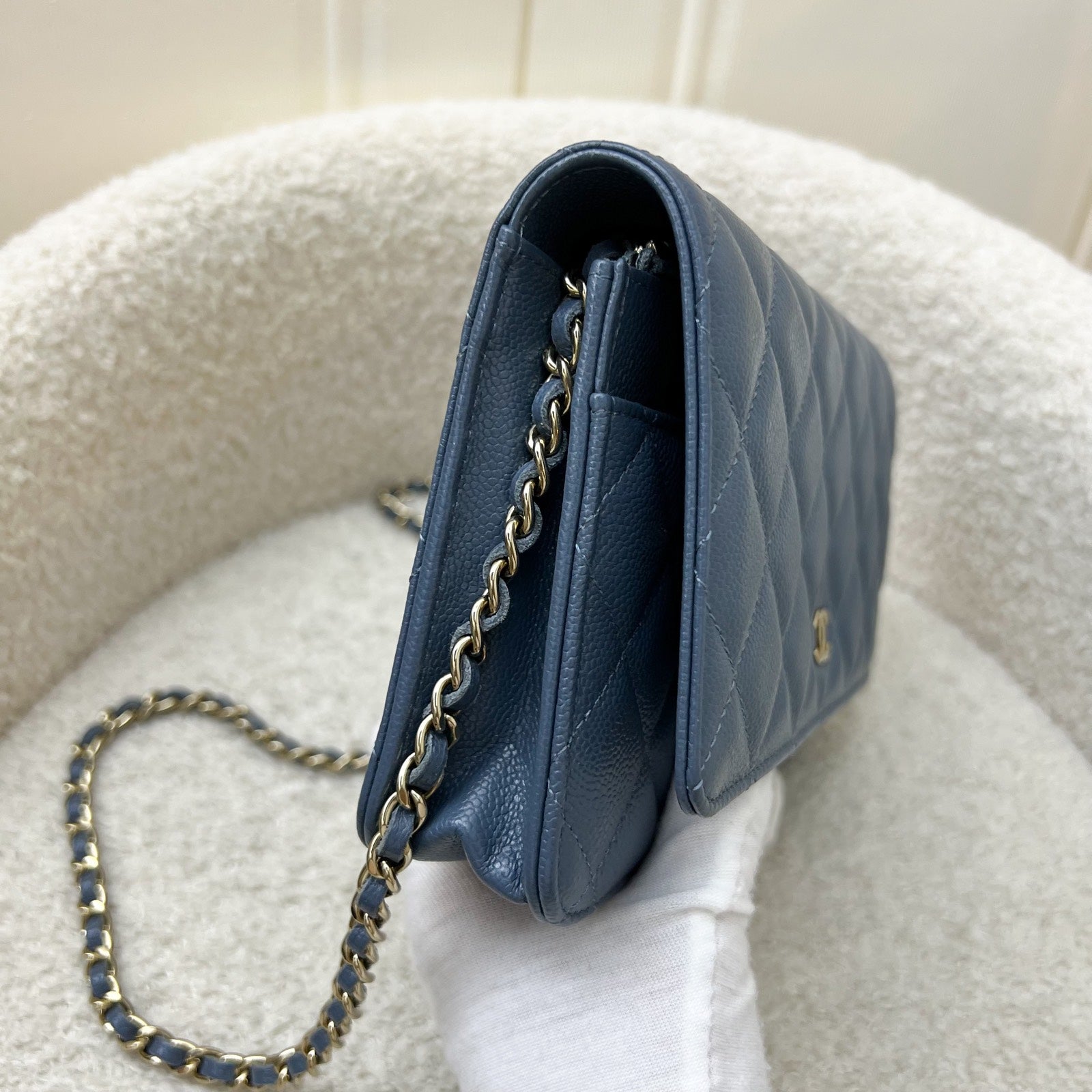 Chanel Classic Wallet on Chain WOC Crossbody Bag - Rovelle Bags