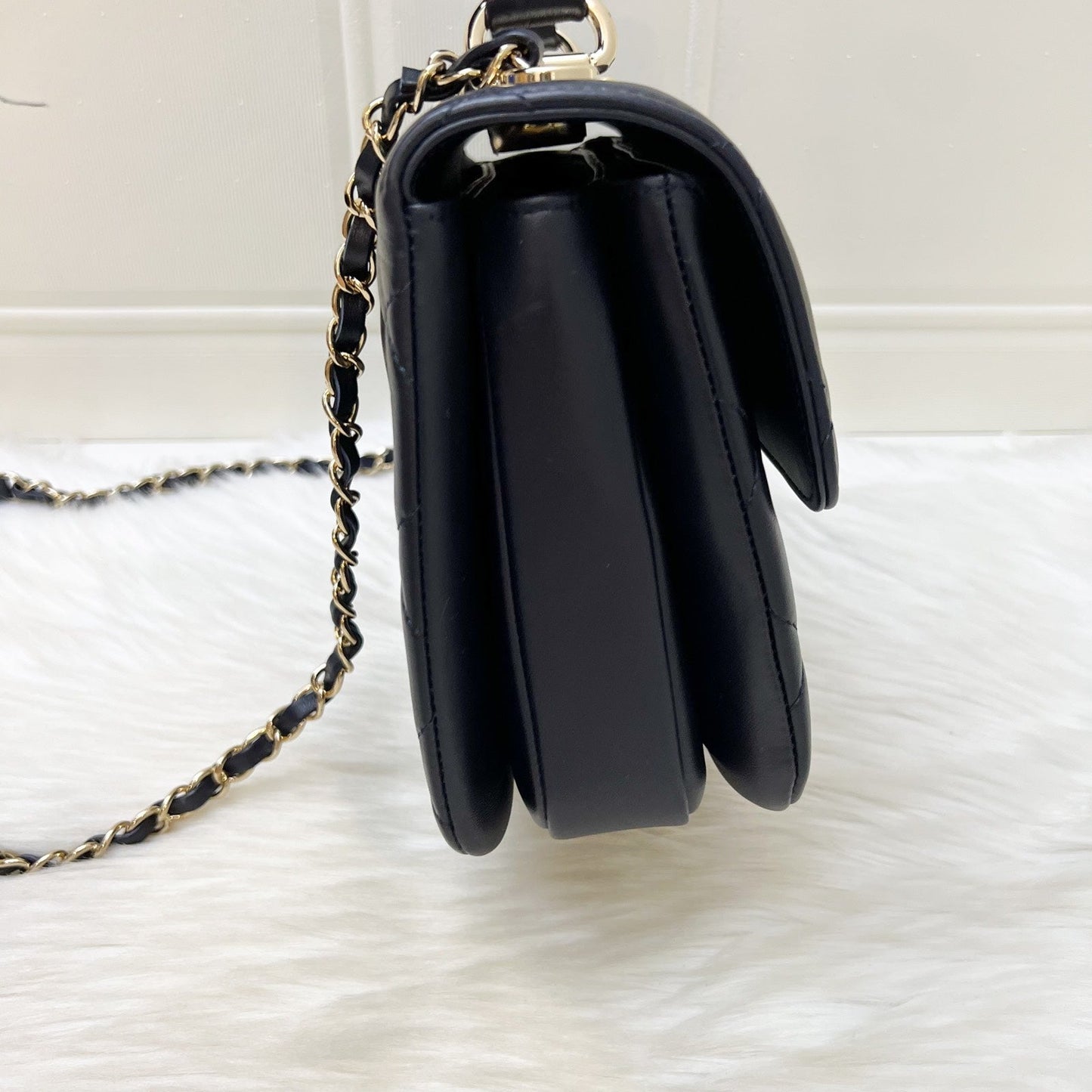Chanel Small Trendy CC Top Handle Flap Bag - Rovelle Bags