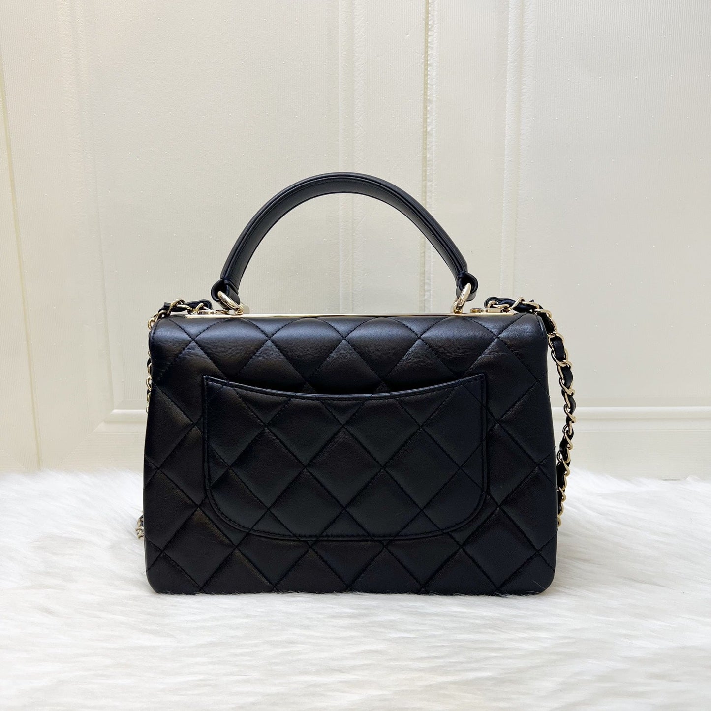 Chanel Small Trendy CC Top Handle Flap Bag - Rovelle Bags