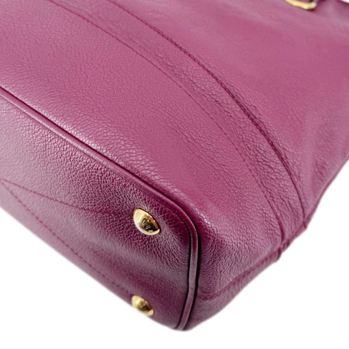 LOUIS VUITTON Citadine PM Empreinte Leather Shoulder Bag Aube