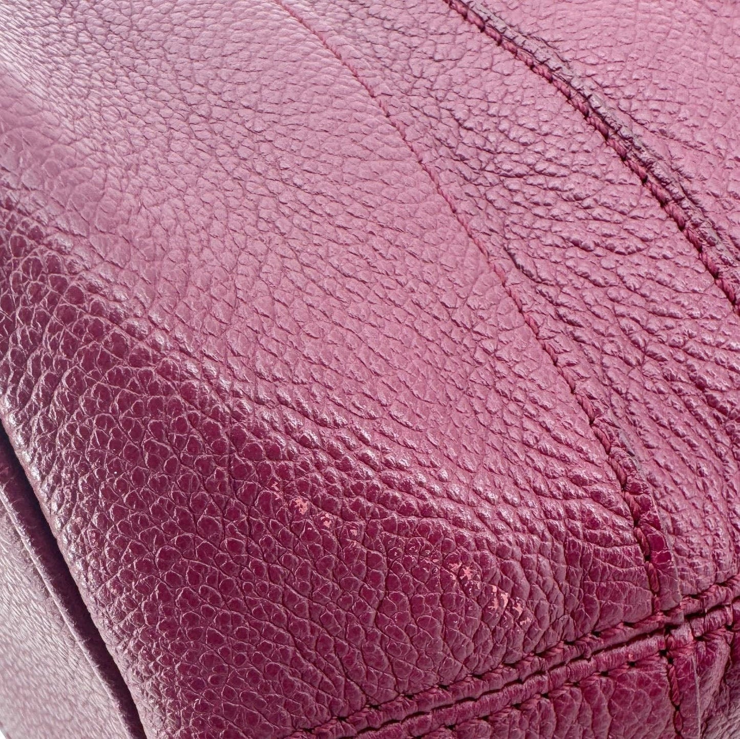 LOUIS VUITTON Citadine PM Empreinte Leather Shoulder Bag Aube
