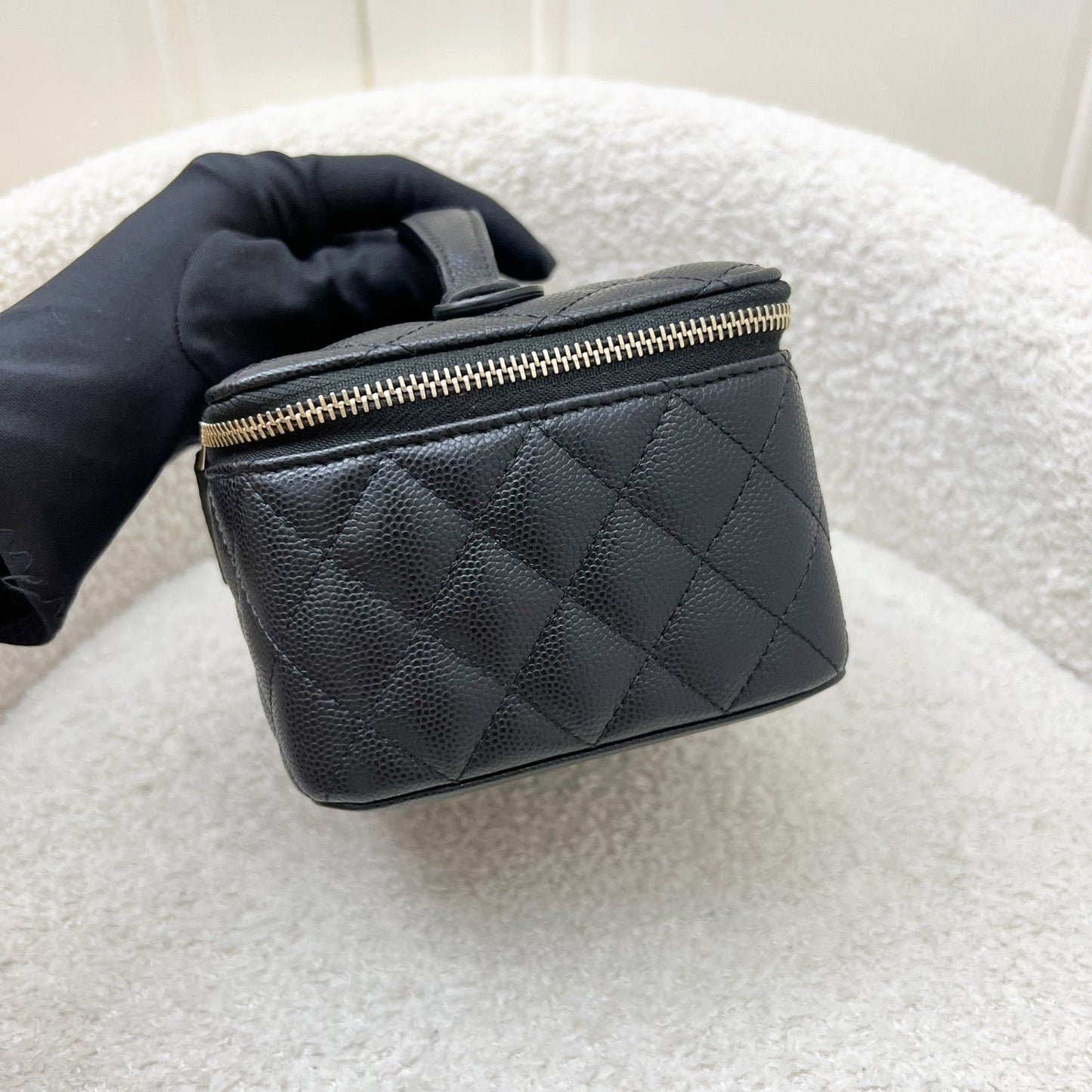 Chanel Jewellery Vanity Case with Top Handbag - Rovelle Bags