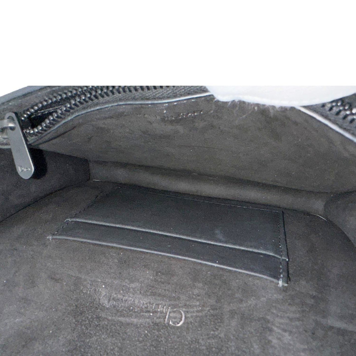 CHRISTIAN DIOR Saddle Ultra Matte Calfskin Leather Belt Pouch Black