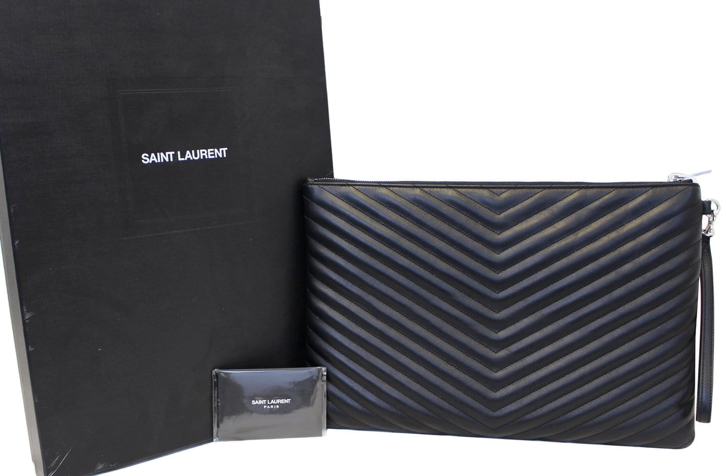 Saint Laurent Monogram Clutch - Rovelle Bags