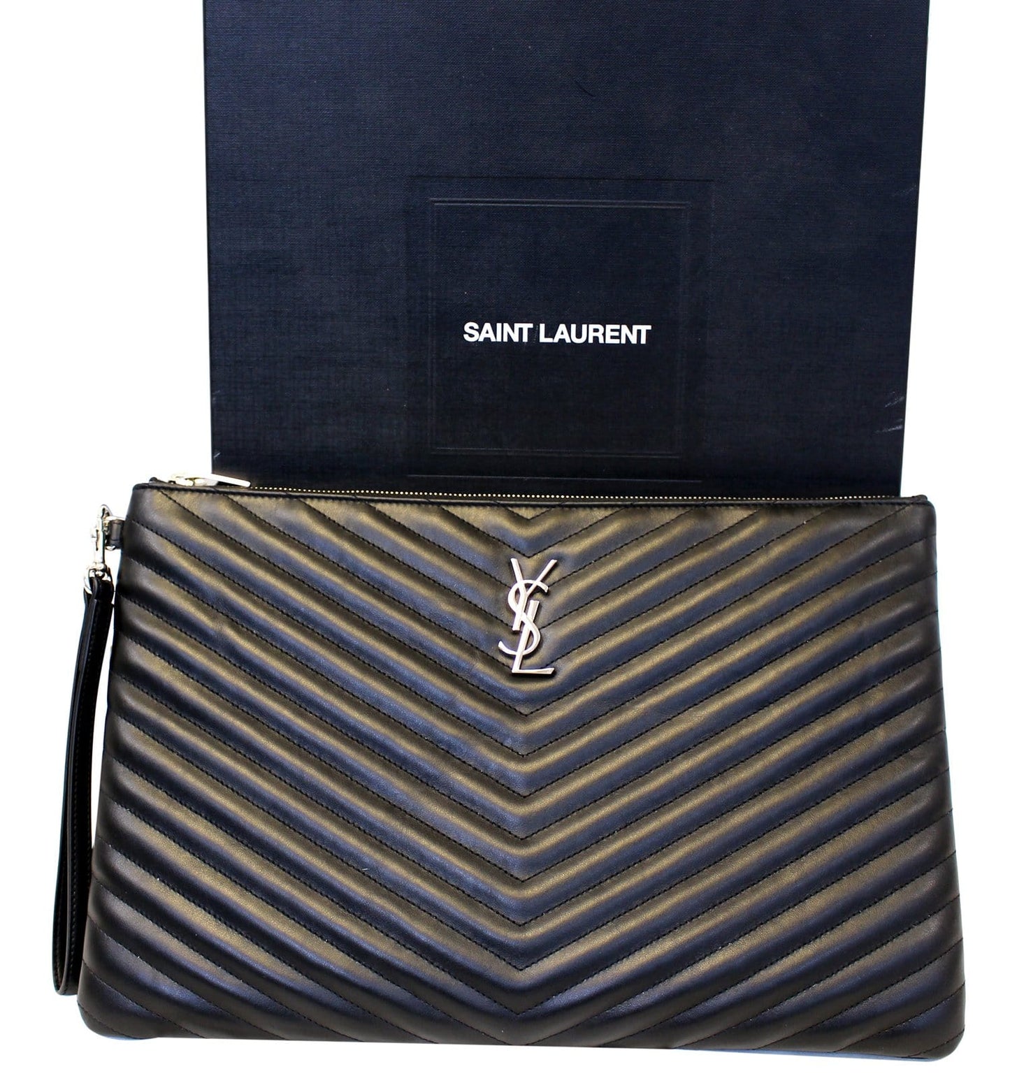 Saint Laurent Monogram Clutch - Rovelle Bags