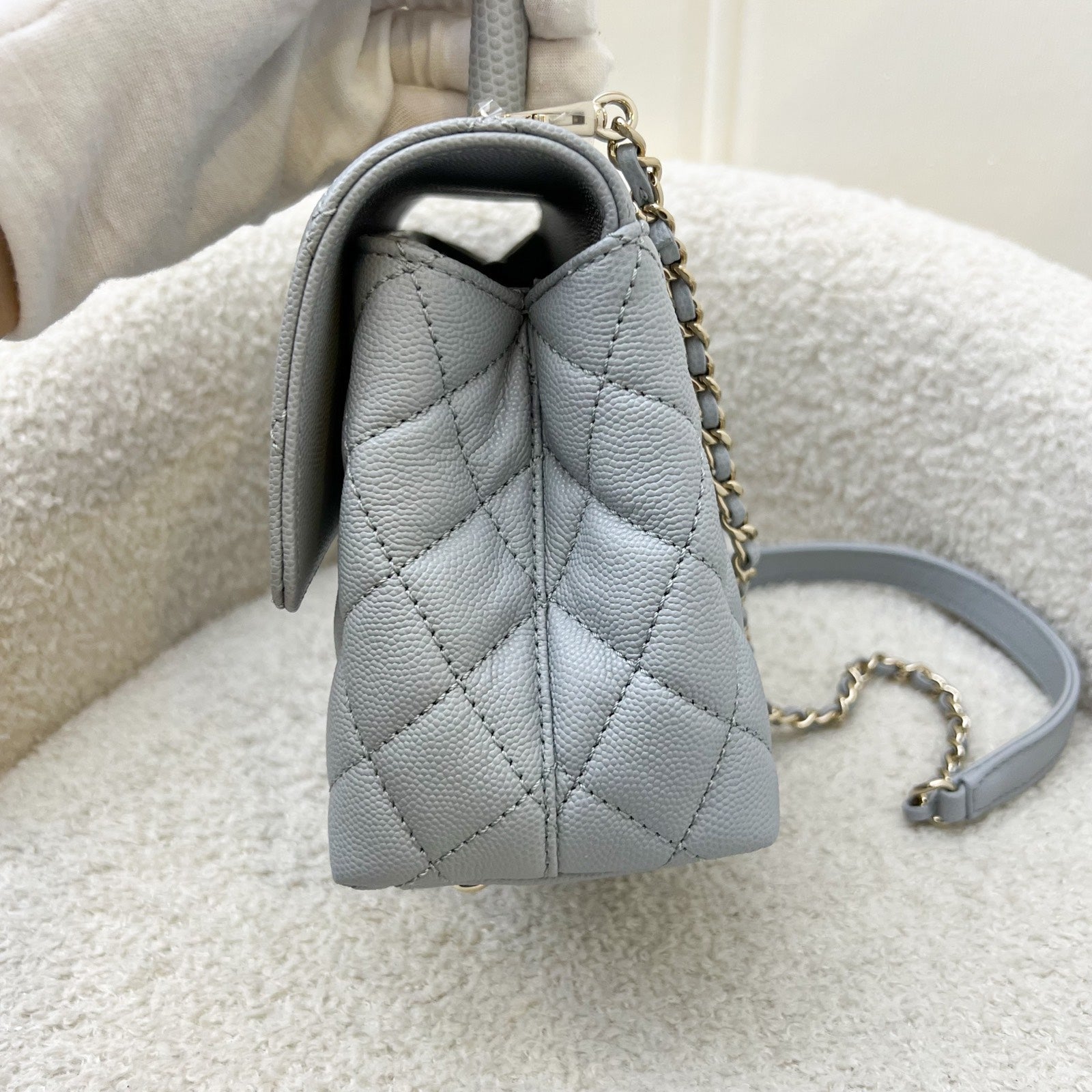 Chanel Small 24cm Coco Handle Flap Flap Bag - Rovelle Bags